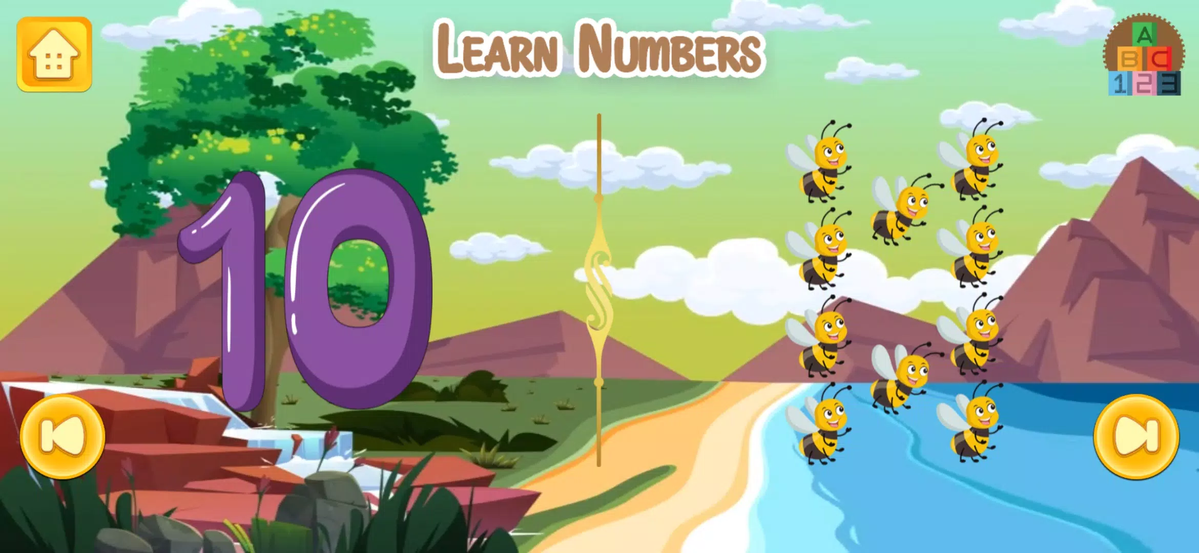 Learn numbers and letters ကိုဖန်သားပြင်3