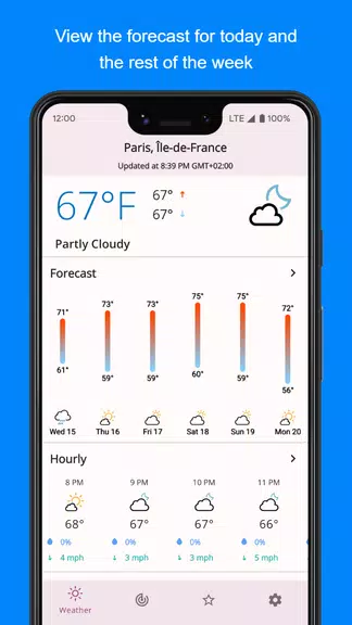 SimpleWeather应用截图第1张