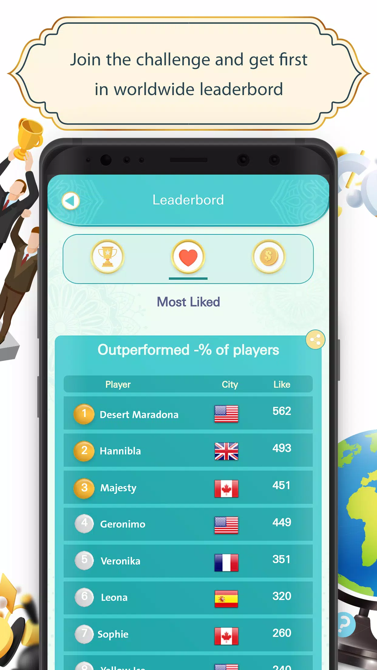 QuizUp 2屏幕截圖2