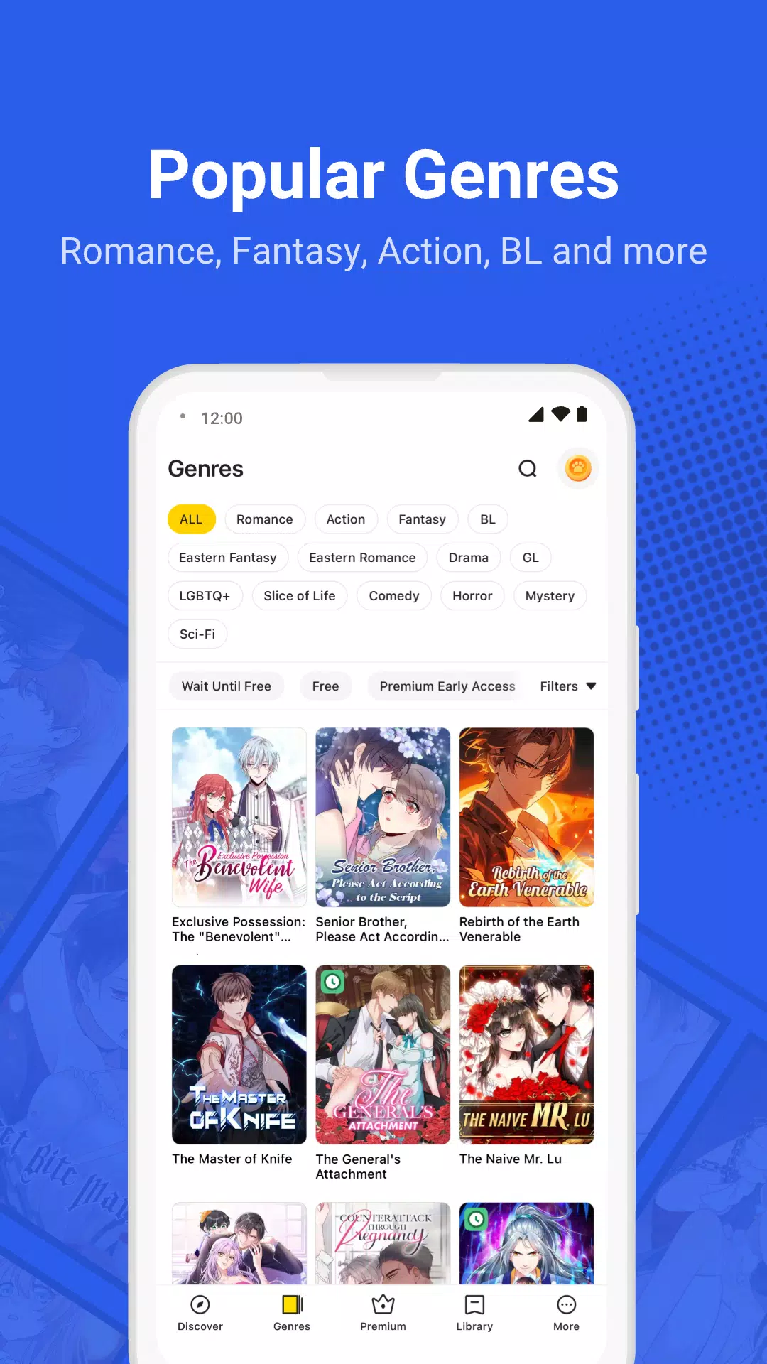 WebComics - Webtoon & Manga屏幕截圖4