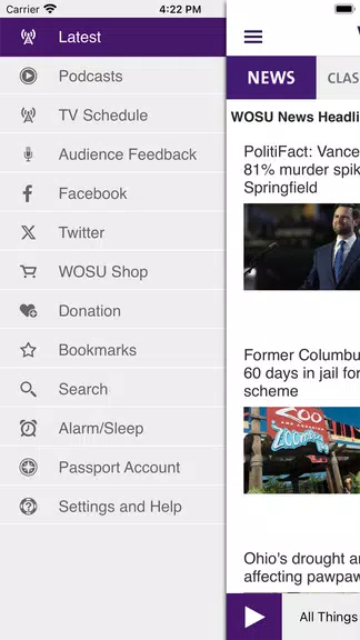 WOSU Public Media App captura de pantalla 2