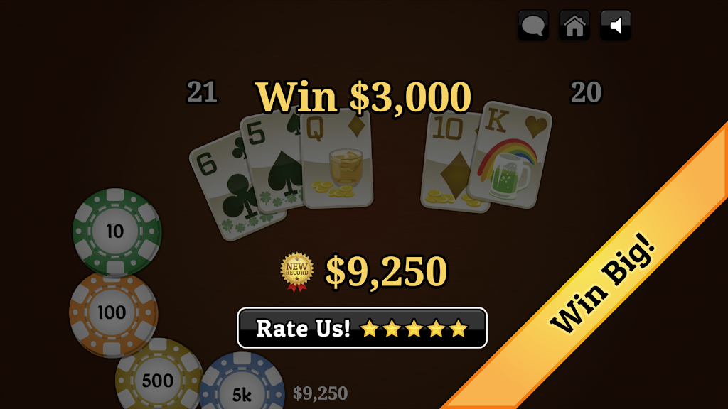 St. Patrick’s Day Blackjack Screenshot 3