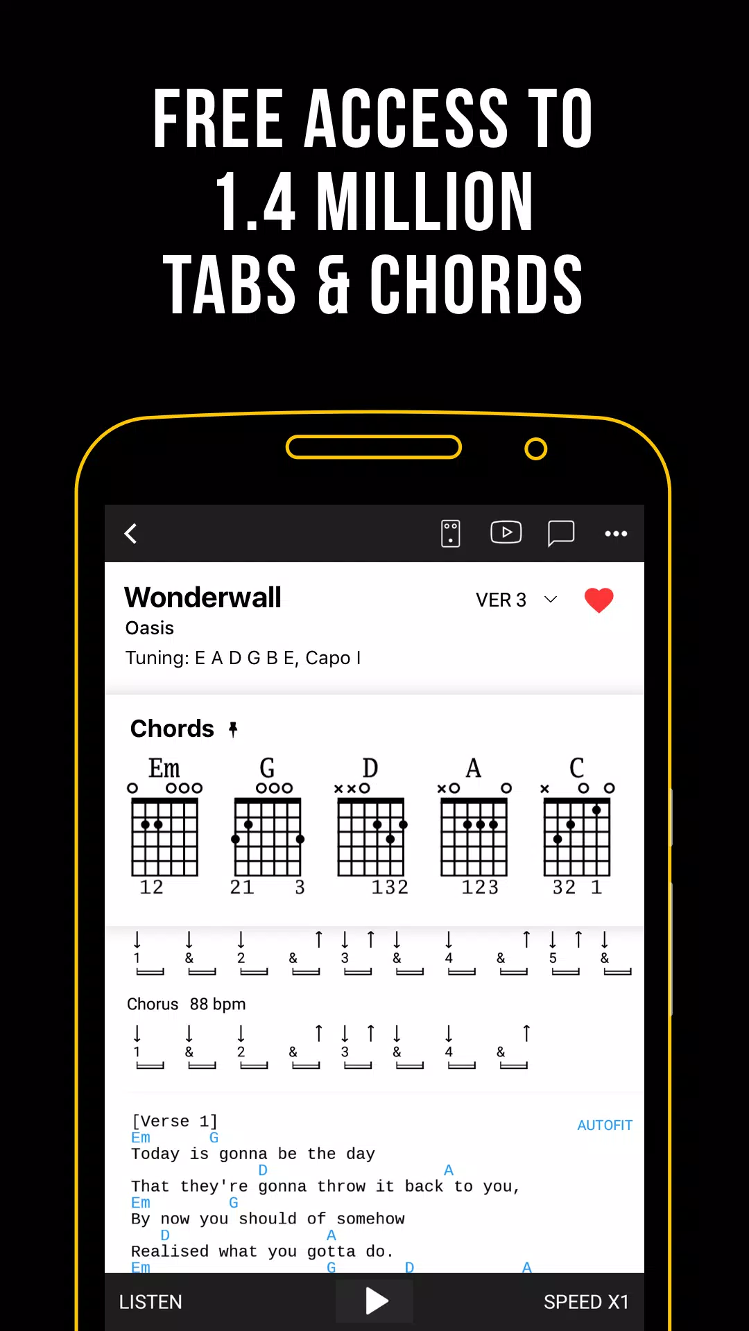 Ultimate Guitar: Tabs & Chords应用截图第1张