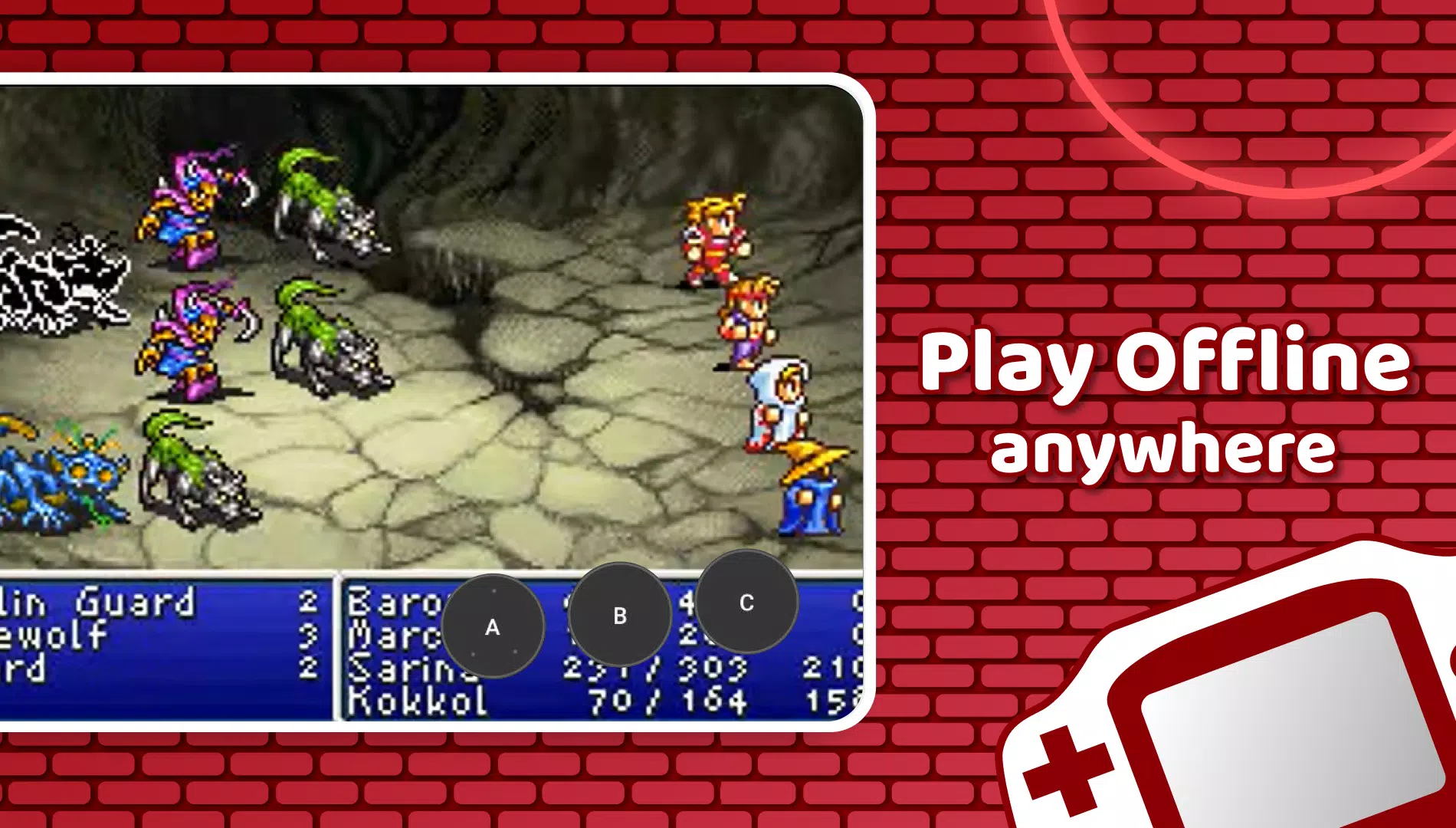 GBA Emulator Capture d’écran3