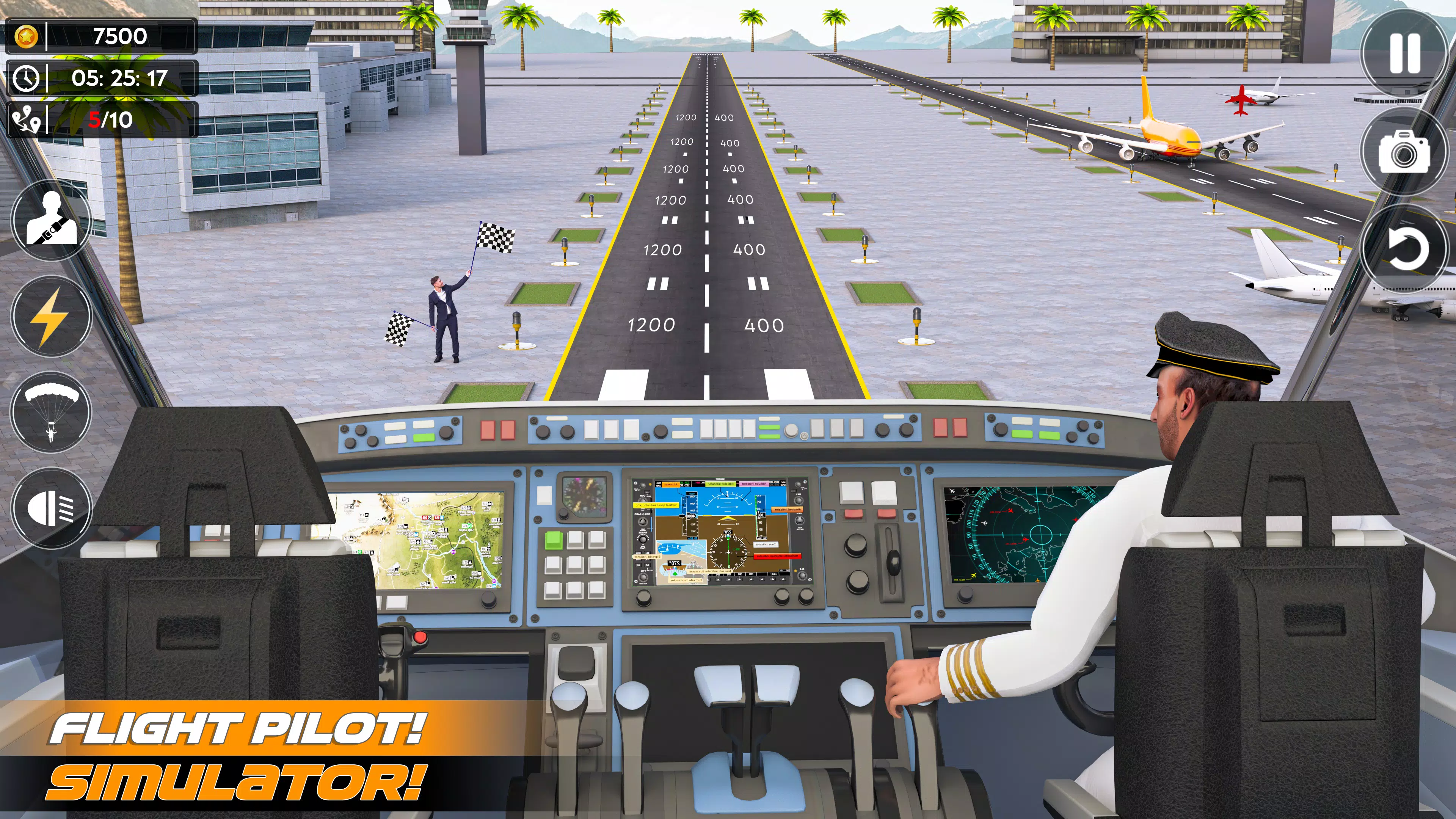 Airplane Flight Simulator 2023 ကိုဖန်သားပြင်2