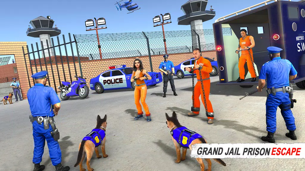 Grand Jail Prison Escape Game屏幕截圖1