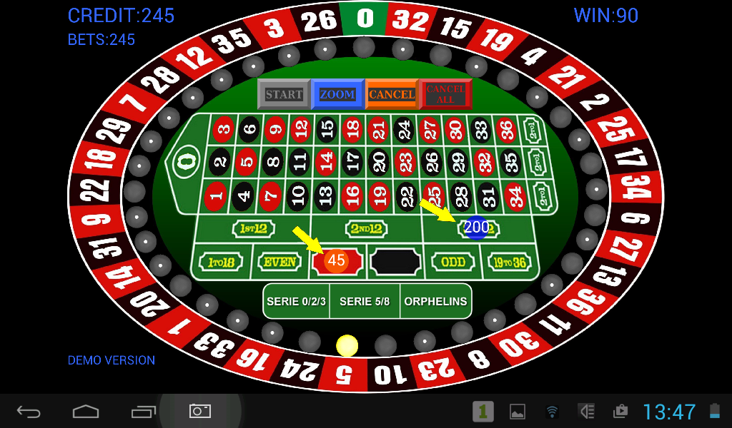 Round Roulette Demo ảnh chụp màn hình 1