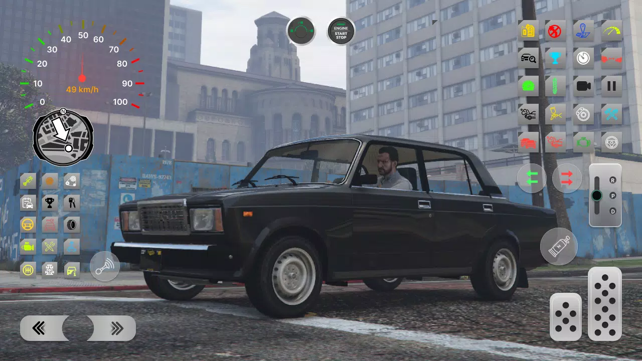 VAZ 2107 Simulator: Drift Lada экрана 1