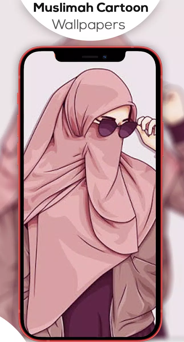 Muslimah Cartoon Wallpapers HD 스크린 샷 4