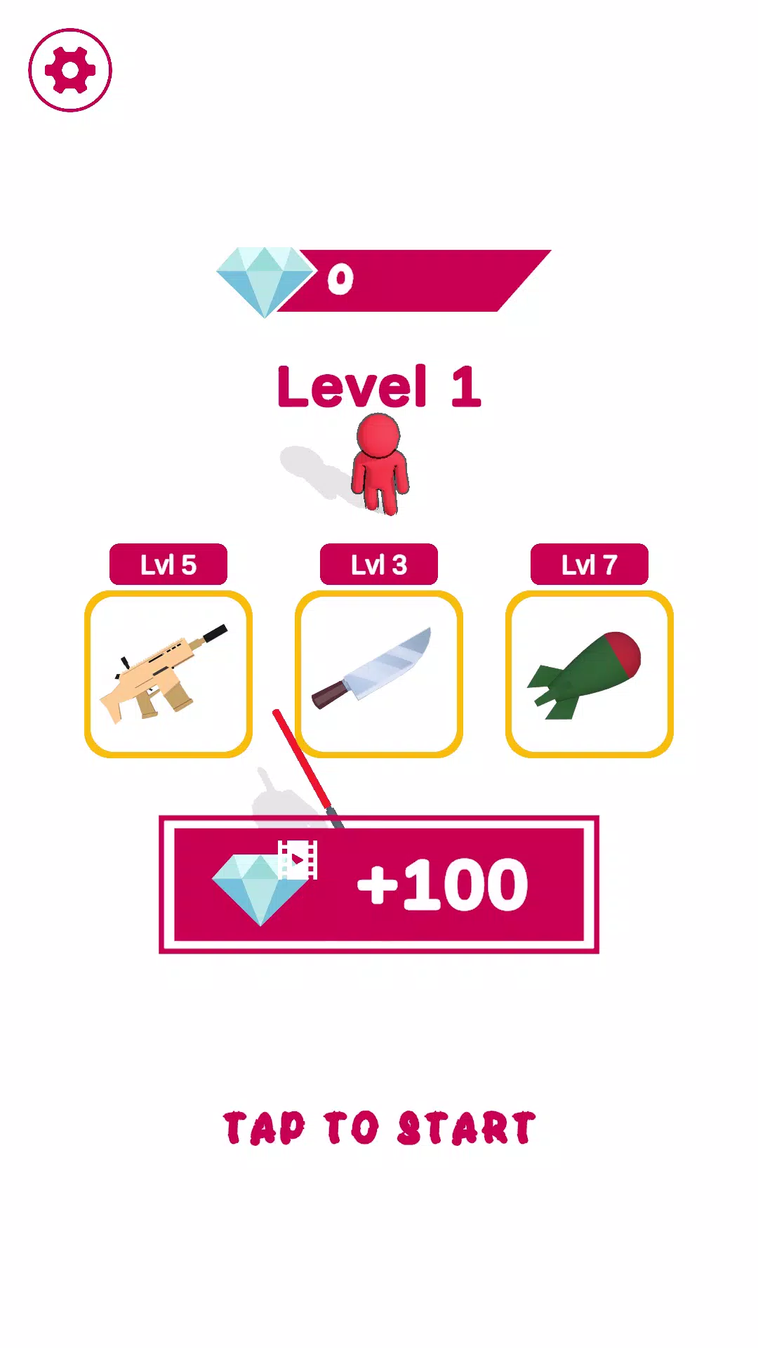 Stickman Laser - 3D ekran görüntüsü 1