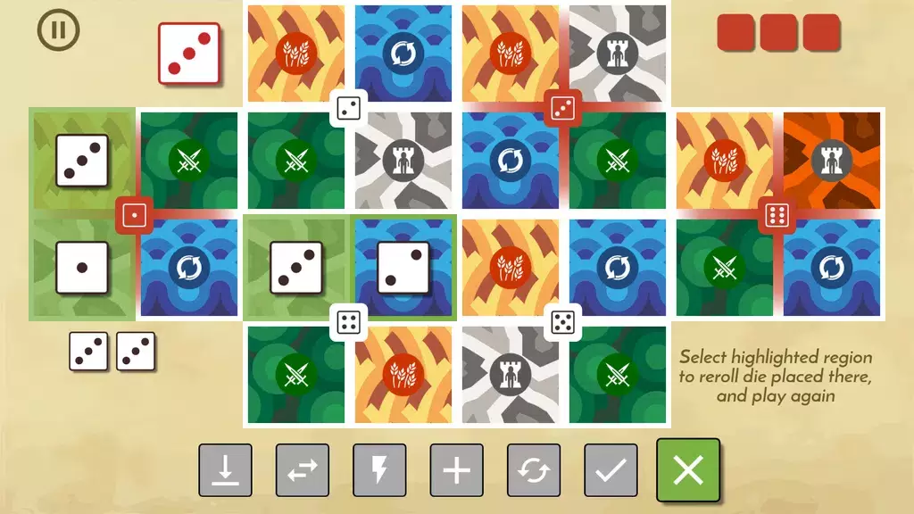 Land 6 Board Game screenshot 2