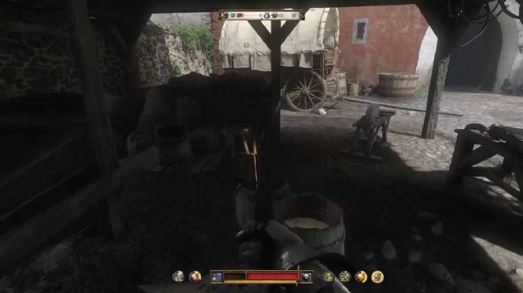 El defensor de herrero Longsword en Kingdom Come Deliverance 2