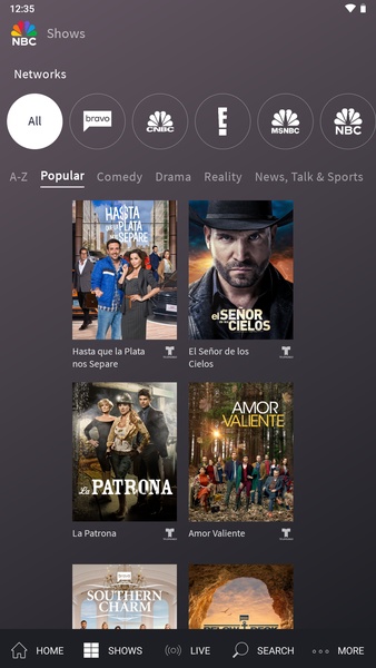 The NBC App - Stream TV Shows Capture d’écran1