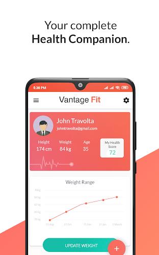 Vantage Fit Screenshot 2