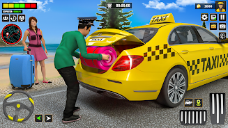 US Taxi Car Driving Games স্ক্রিনশট 2