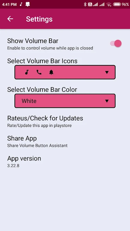 Volume Button Assistant screenshot 4