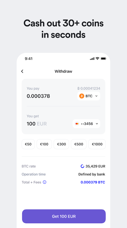 SPACE iZ Wallet captura de pantalla 2