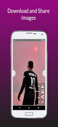 Neymar Wallpapers HD, Keyboard ကိုဖန်သားပြင်1