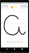 ภาพหน้าจอ Cursive handwriting Portuguese 2