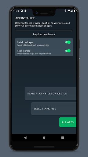 Screenshot Apk Installer Lite (Package Manager) 1