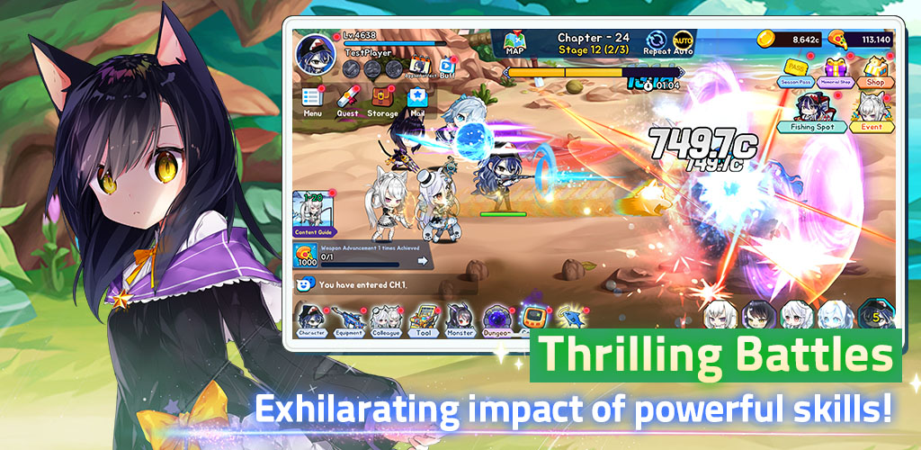 Screenshot SHARK GIRLS : IDLE RPG Mod 4
