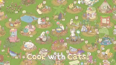 Cats & Soup - Cute Cat Gameスクリーンショット2