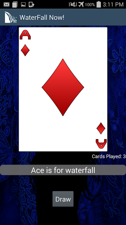 Waterfall Now! (card game) captura de pantalla 2