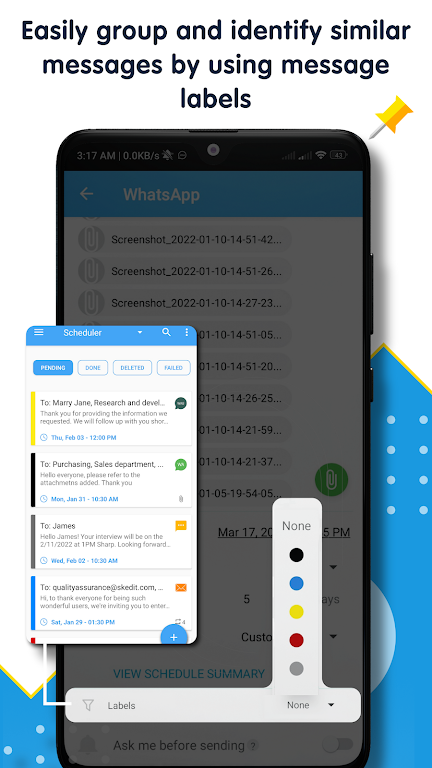 SKEDit: Auto Message Scheduler应用截图第3张