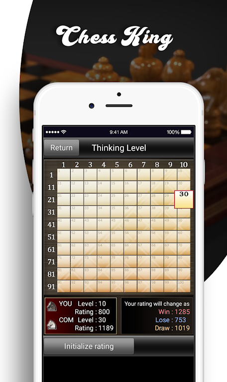 ภาพหน้าจอ Chess King New 4