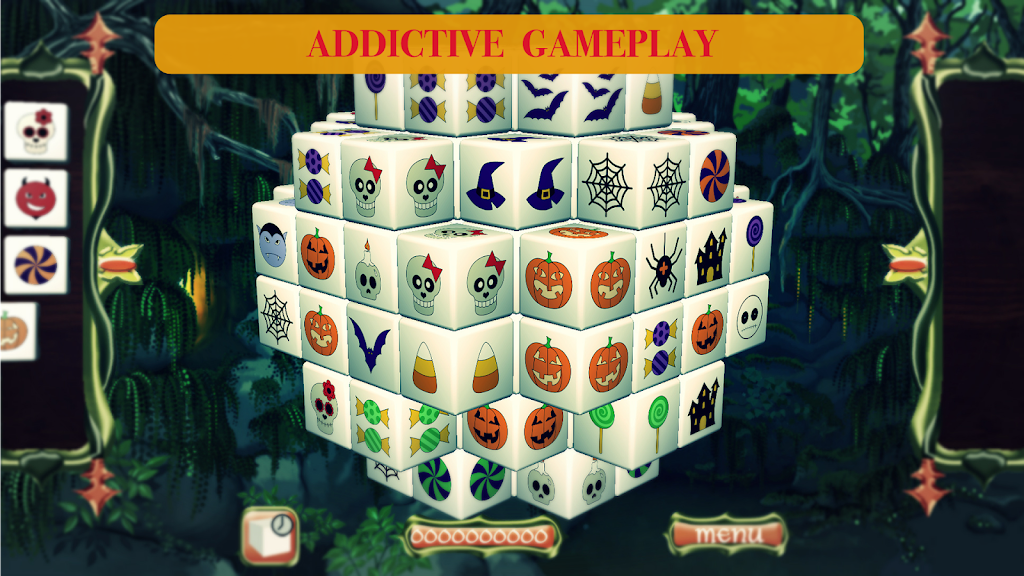 Fairy Mahjong Halloween屏幕截圖1