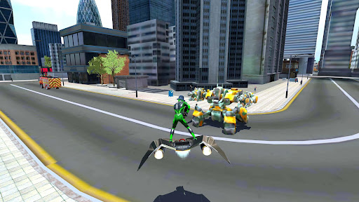 Rope Frog Ninja Hero Car Vegas Screenshot 2