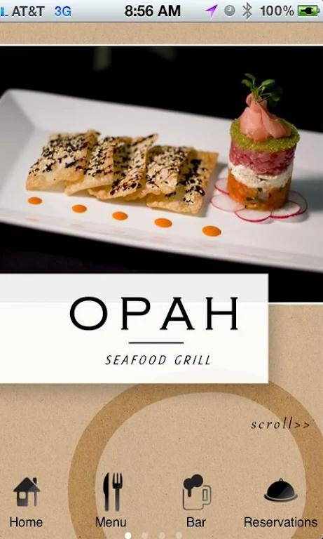 Opah Seafood Grill Screenshot 1