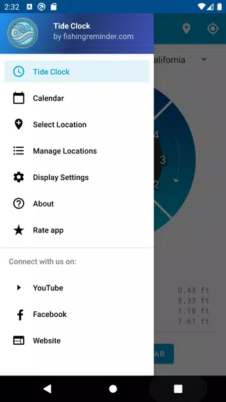 Tide Clock ảnh chụp màn hình 2