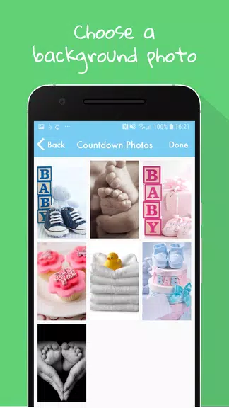 Baby Countdown Widget屏幕截圖3