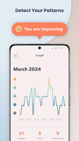Screenshot MindDoc: Mental Health Support 3