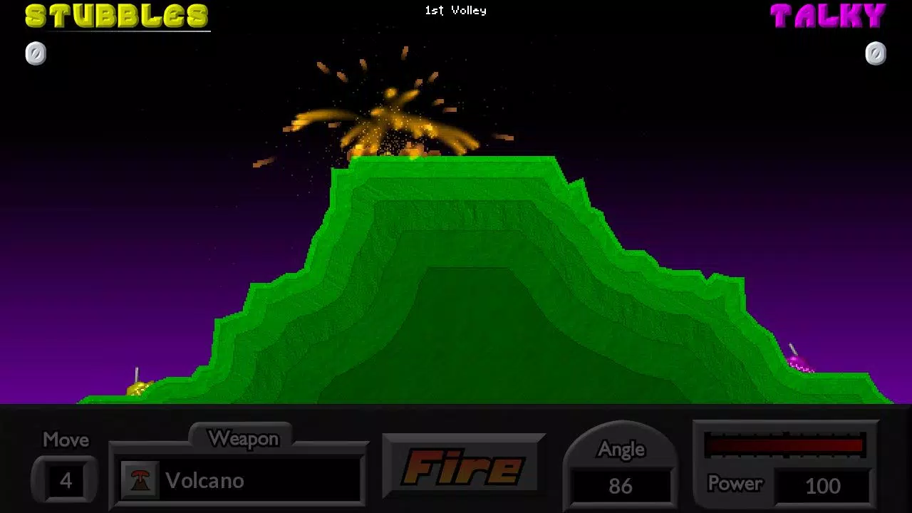 Pocket Tanks ảnh chụp màn hình 1