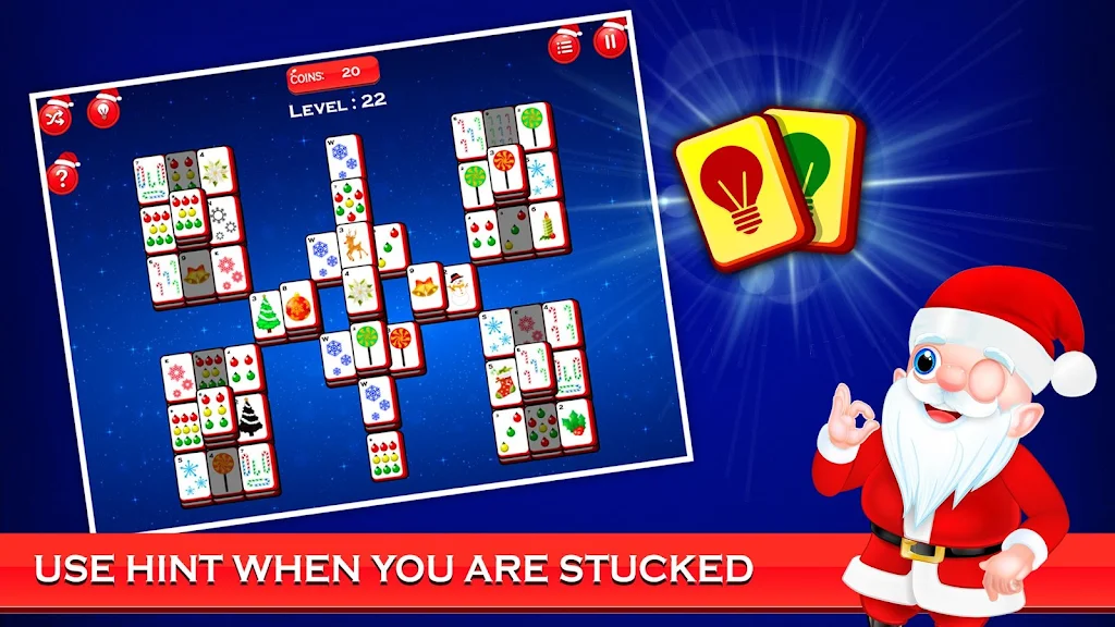 Mahjong Deluxe - Christmas Fun Screenshot 4