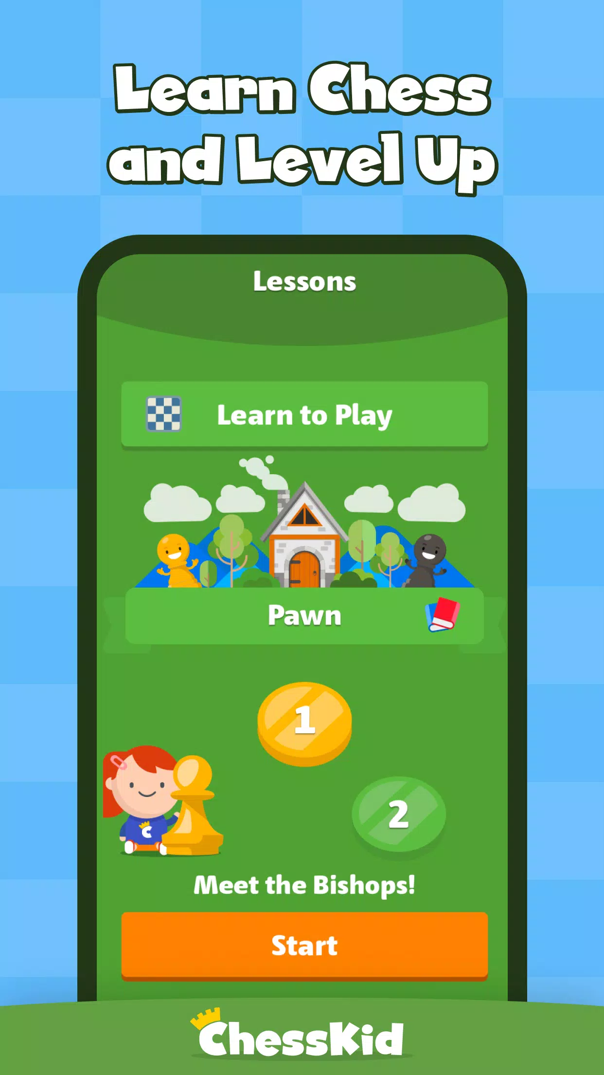 Chess for Kids - Play & Learn Screenshot 1