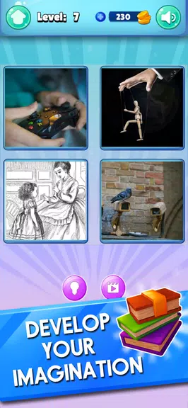 4 Pics 1 Word - World Game屏幕截圖4