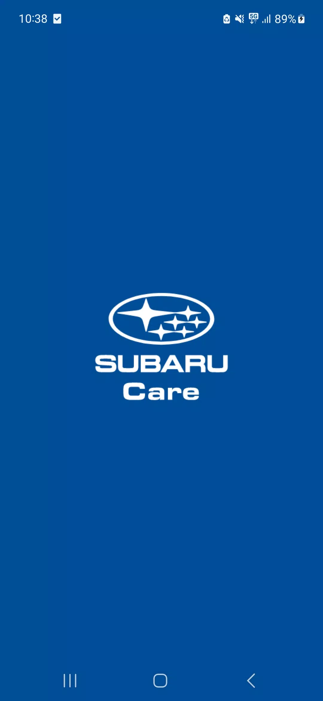 SUBARU Care Screenshot 1