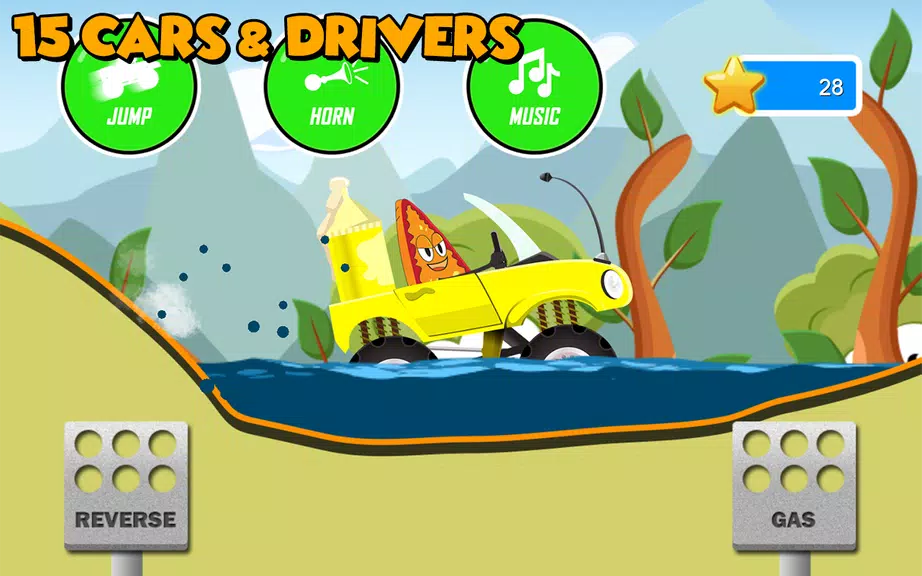 ภาพหน้าจอ Fun Kids Car Racing Game 4