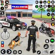 Police Dog Crime Chase Game 3D Capture d’écran1