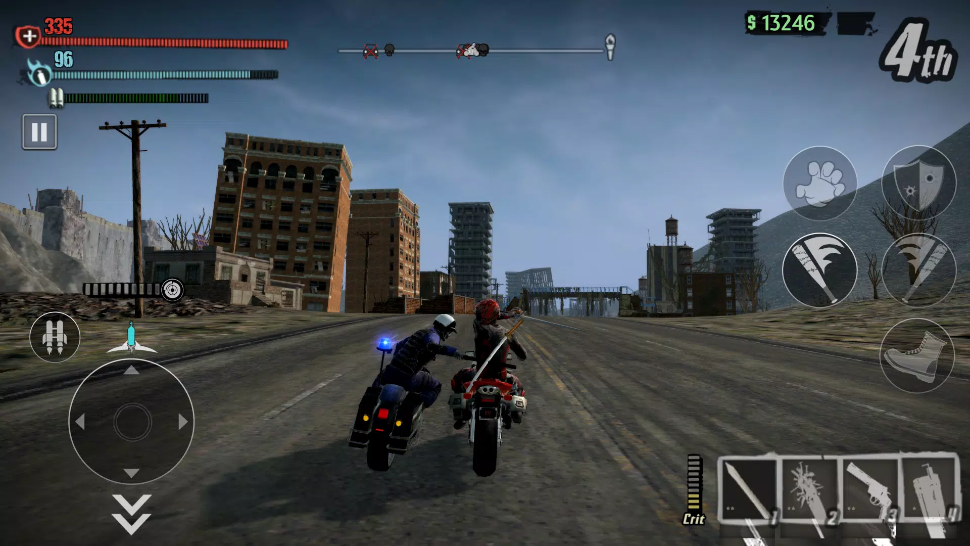 Road Redemption Mobile captura de pantalla 2