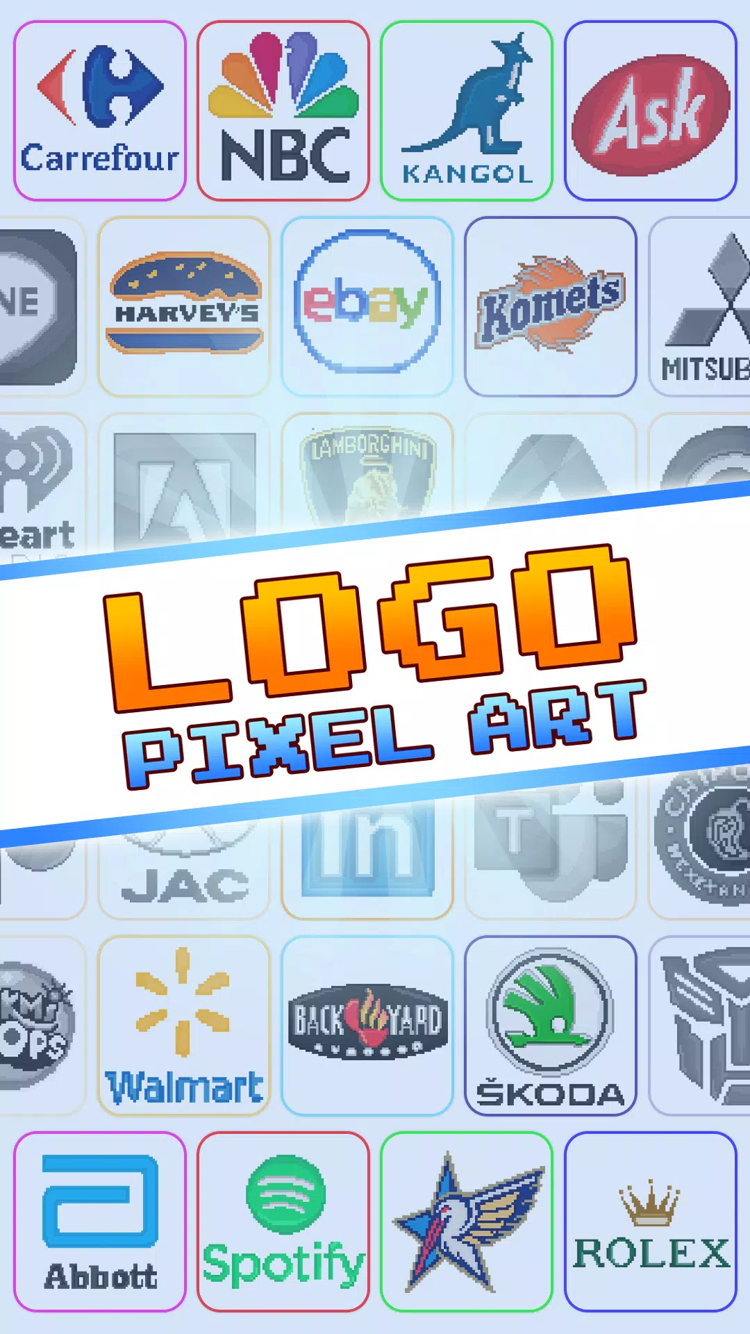 ภาพหน้าจอ Logo Pixel Art 1