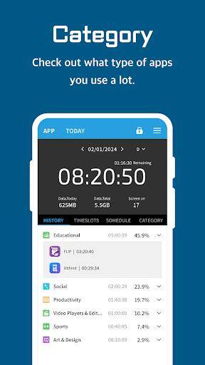 UBhind: Mobile Time Keeper экрана 4