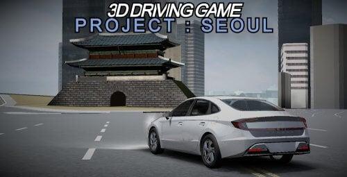 3D Driving Game Project zrzut ekranu 1