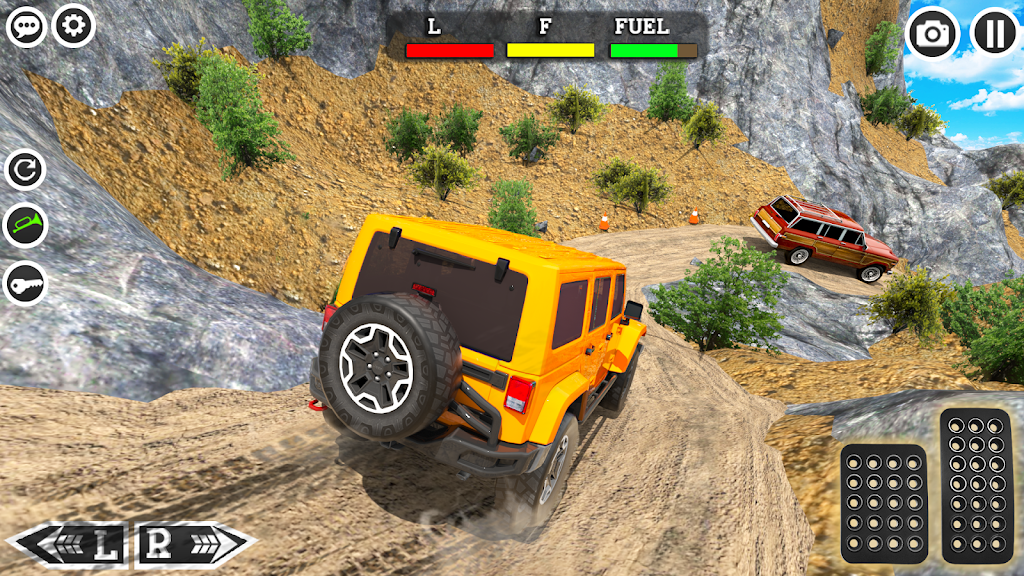 4x4 Mountain Climb Car Games屏幕截圖4