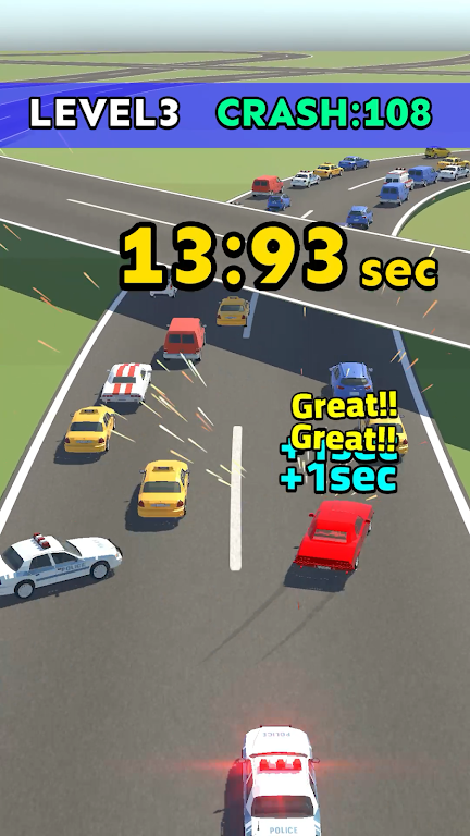 Car Chase And Crash Run 스크린 샷 2