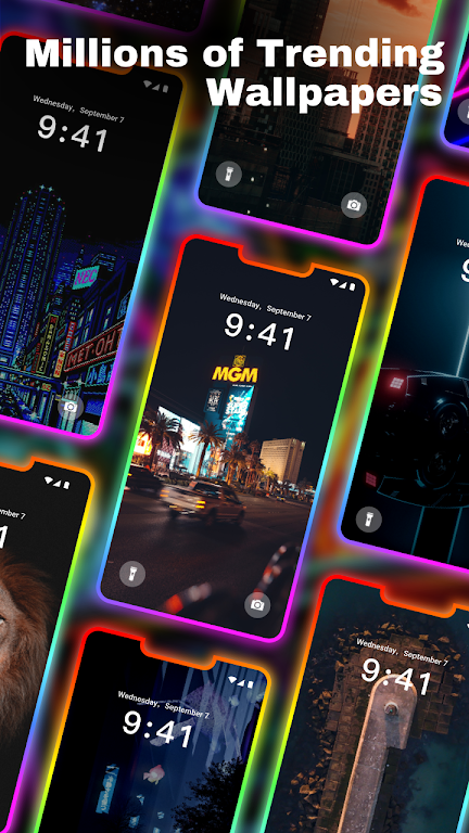 Screenshot Homescreen: Wallpapers, Themes 3