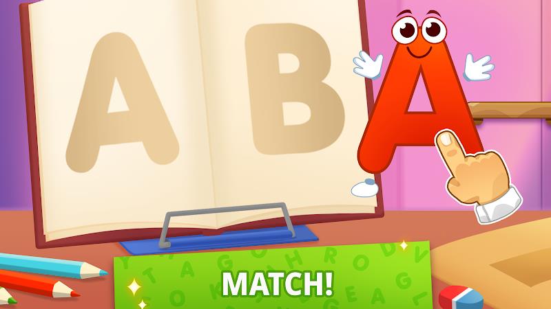 ABC kids! Alphabet, letters captura de pantalla 2